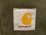 カーハート Carhartt ACTIVE JACKET アクティブ ジャケット カーキ系 フード  ジャケット ロゴ カーキ Lサイズ 101MT-1539