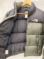 ノースフェイス THE NORTH FACE ヌプシジャケット ダウンジャケット NORTH FACE Nuptse Jacket ダウン アウター ブラック系 黒 カーキ系 刺繍 ロゴ  ND91841 ジャケット ロゴ ブラック LLサイズ 101MT-893