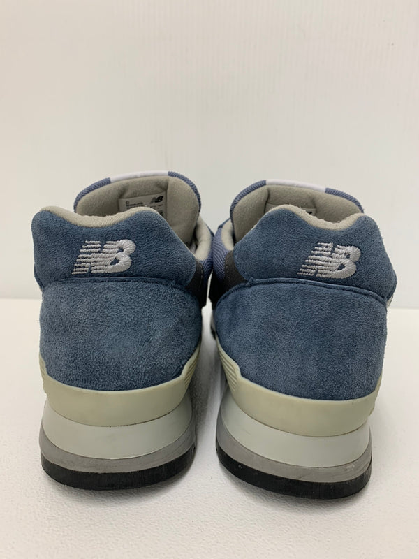 ニューバランス new balance Dワイズ USA製 フェードブルー FADE BLUE M996JFB メンズ靴 スニーカー ロゴ ブルー 201-shoes323
