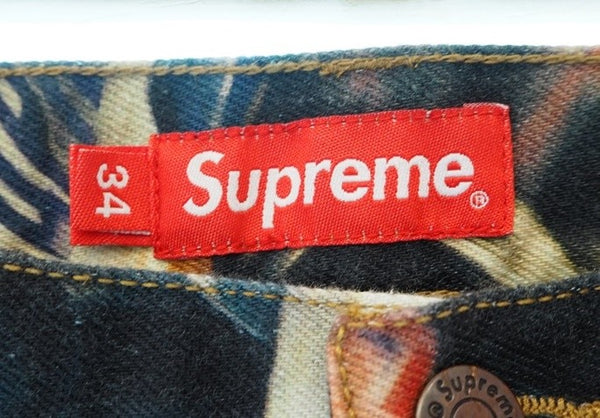 シュプリーム SUPREME 21SS Cans Regular Jean カンズ レギュラー ジーンズ パンツ メンズ ボトムス サイズ34 ボトムスその他 総柄 マルチカラー 101MB-52