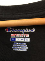 チャンピオン　シヴィアトリエ CHAMPION×CIVIATELIER Tシャツ ロゴ ブラック XLサイズ