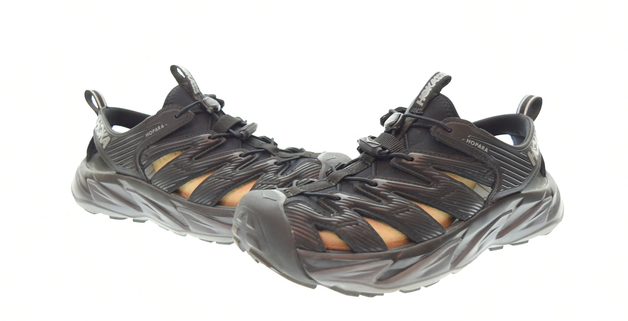 ホカオネオネ HOKA ONE ONE HOPARA ホパラ サンダル 黒 1106534 メンズ靴 サンダル その他 ブラック 26cm  103-shoes-23