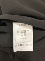 ヨーク YOKE SHIRTS CARDIGAN シャツ カーディガン ブラック系 黒 Made in JAPAN 日本製  YK20SS0096SH カーディガン 無地 ブラック Mサイズ 101MT-1331