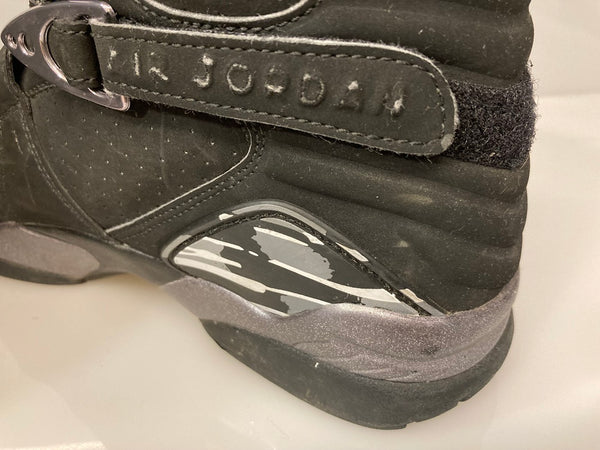 ジョーダン JORDAN NIKE AIR JORDAN 8 RETRO ナイキ エアジョーダン 8 レトロ クローム ブラック/ライトグラファイト 黒 ブラック シューズ 305381-003 メンズ靴 スニーカー ブラック 26cm 101-shoes395