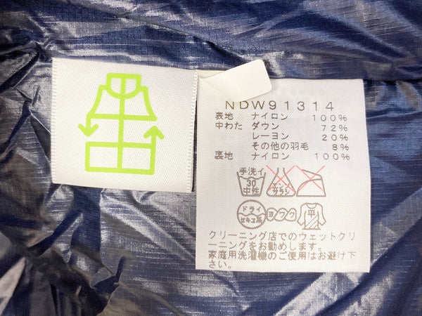 ノースフェイス THE NORTH FACE ACONCAGUA HOODIE アコンカグア フーディ ダウン アウター 刺繍ロゴ ネイビー系 紺  NDW91314 ジャケット ロゴ ネイビー Mサイズ 101LT-83