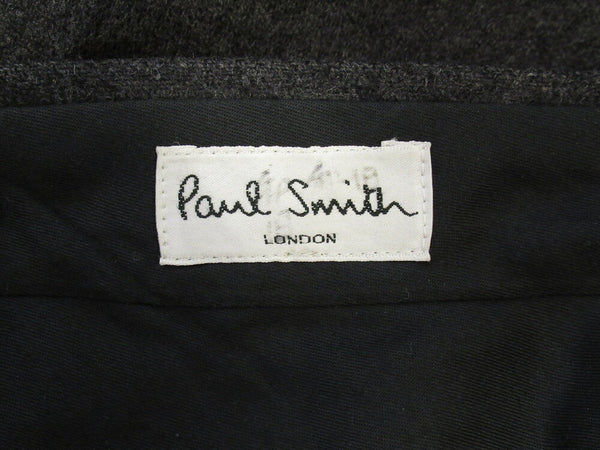 Paul Smith LOMDON ポールスミス ロンドン パンツ ウール スラックス ダークグレー メンズ サイズ82 FQ-00082-08