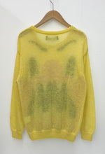 ダニエルパリッロ Daniel Palillo UNISEX KNITWEAR EYE KNIT SWEATER  セーター キャラクター イエロー Mサイズ 201MT-203