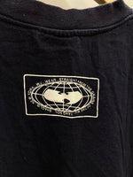ウーウェア WU WEAR Wu-Tang Clan ロゴプリントTシャツ 濃紺 カットソー クルーネック  XXL Tシャツ プリント ネイビー 3Lサイズ 101MT-1697