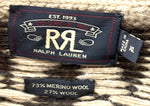 ラルフローレン Ralph Lauren RRL カウチンニットカーディガン カーディガン ロゴ ベージュ XLサイズ 201MT-1977