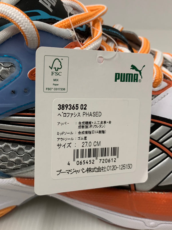 プーマ PUMA ベロファシスフェイズド VELOPHASIS PHASED 389365-02 メンズ靴 スニーカー ロゴ マルチカラー 27cm 201-shoes522