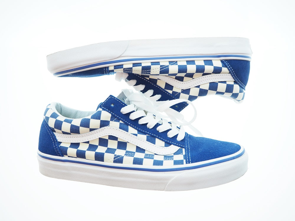 ヴァンズ VANS OLD SKOOL BLUE/WHITE 9SIZE オールドスクール