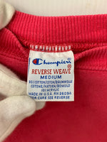チャンピオン Champion リバースウィーブ REVERSE WEAVE 90s 90年代 刺繍タグ 初期 USA製 スウェット ロゴ ピンク  Mサイズ 201MT-870