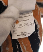 テンダーロイン TENDERLOIN タイガーストライプ 半袖シャツ コットンシャツ カジュアルシャツ トップス 日本製 総柄 XL 半袖シャツ ボーダー オレンジ LLサイズ 101MT-983