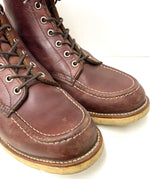 チペワ CHIPPEWA モックトゥブーツ Vibram  メンズ靴 ブーツ ワーク ロゴ ブラウン 201-shoes611