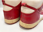 ナイキ NIKE DUNK HIGH White Varsity Red 赤 シューズ  317982-162 メンズ靴 スニーカー レッド 27.5cm 101-shoes1262
