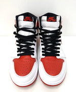 ナイキ NIKE エアジョーダン 1 レトロ ハイ オリジナル AIR JORDAN 1 RETRO HIGH OG 555088-161 メンズ靴 スニーカー ロゴ レッド 201-shoes266