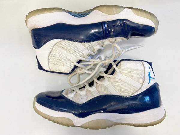 ジョーダン JORDAN NIKE AIR JORDAN 11 RETRO WIN LIKE 82 WHITE/UNIVERSITY BLUE ナイキ エア ジョーダン 11 レトロ ホワイト系 白 シューズ 378037-123 メンズ靴 スニーカー ホワイト 27cm 101-shoes1051