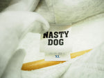 ナスティードッグ NastyDog Dog Hoodie ドッグプリント バッグプリント フーディ パーカー プルオーバー トップス 長袖 裏起毛 パーカ プリント グレー LLサイズ 101MT-542