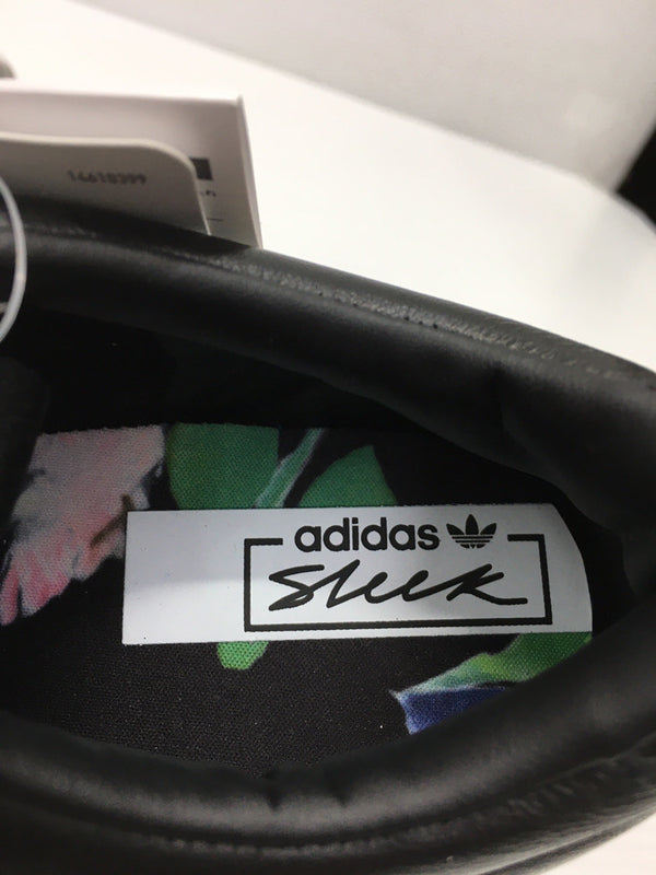アディダス adidas SLEEK SUPER W スリークスーパー EE4519 黒 ブラック 22.0cm
