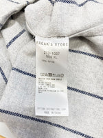 ケボズ KEBOZ POPUP JAPAN TOUR 2021 FREAK’S STORE BASEBALLL SHIRT ベースボール シャツ セットアップ グレー系 ストライプ 213-1037 / 213-1434 スーツ・セットアップ グレー LLサイズ XL 101MB-336