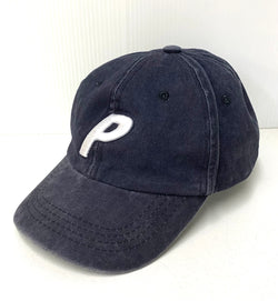 【中古】パレス PALACE PIGMENT 3D P 6-PANEL "Slate Grey" 帽子 メンズ帽子 キャップ ロゴ グレー 201goods-232