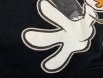 バンソン VANSON × TOM＆JERRY トムとジェリーコラボ 裏毛パーカー ジップ TJV-2133 ブラック系 黒 刺繍 ロゴ XXL パーカ キャラクター ブラック 3Lサイズ 101MT-1730