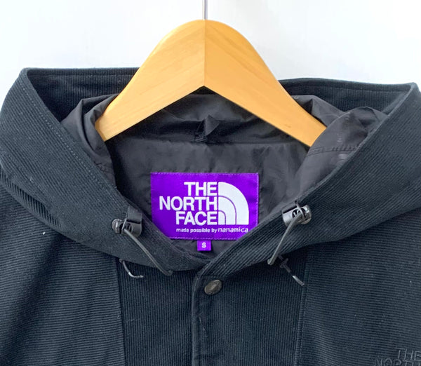 ノースフェイス THE NORTH FACE パープルレーベル  PURPEL LABEL Corduroy Field Jacket NP2955N ジャケット ロゴ ブラック Sサイズ 201MT-1581