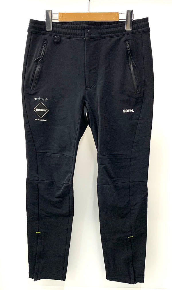 エフシーレアルブリストル F.C.Real Bristol SOPH. WARM UP PANTS ウォームアップ パンツ  FCRB-189001 ボトムスその他 ロゴ ブラック Sサイズ 201MB-474