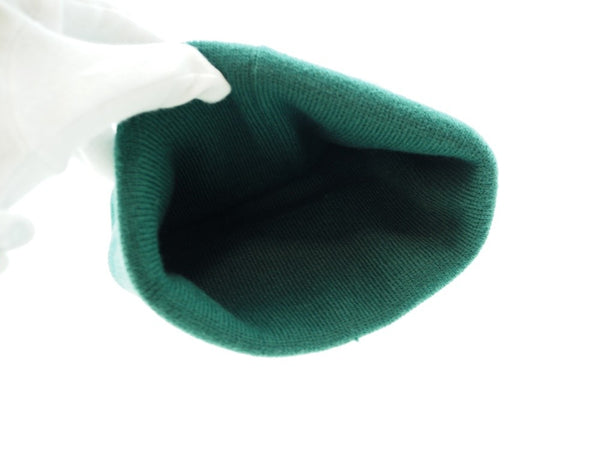 【中古】シュプリーム SUPREME Glitter Beanie Dark Green Free グリッター ビニー ダーク グリーン 帽子 メンズ帽子 ニット帽 ロゴ グリーン フリーサイズ 101hat-15