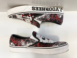 ヴァンズ VANS バンズ FRIDAY THE13TH 13th ペイント Classic Slip On Jason Voorhees Mens クラシックスリップオン シューズ ブラック系 黒 721356 メンズ靴 スニーカー ブラック 27.5cm 101-shoes995