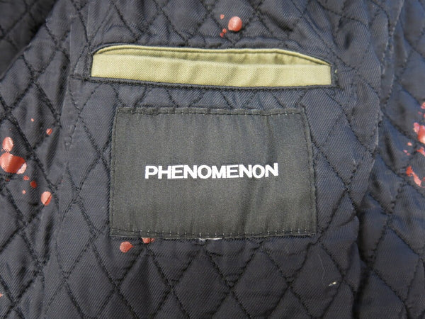 フェノメノン PHENOMENON モッズコート カーキ ジャケット アウター 2010AW コットン 緑 made in JAPAN サイズ40 ジャケット 無地 カーキ Lサイズ 101MT-187