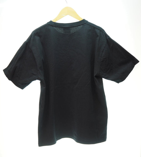 ア ベイシング エイプ A BATHING APE ロゴプリントＴシャツ 半袖 半袖カットソー メンズ トップス 黒 Tシャツ プリント ブラック Lサイズ 101MT-712