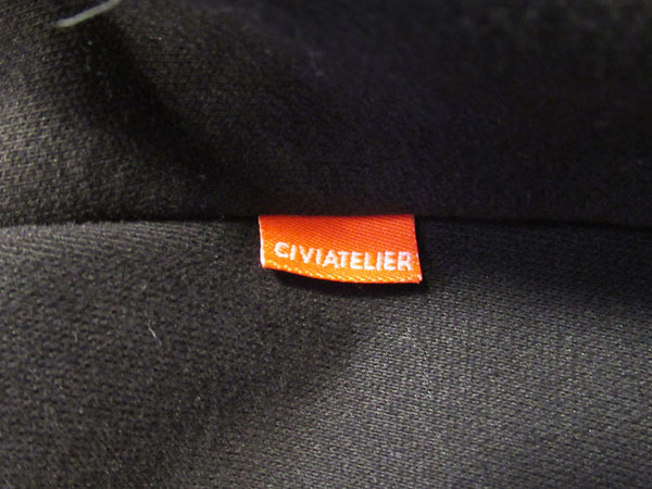 Civiatelier シヴィアトリエ ロゴ パーカー ブラック メンズ size L
