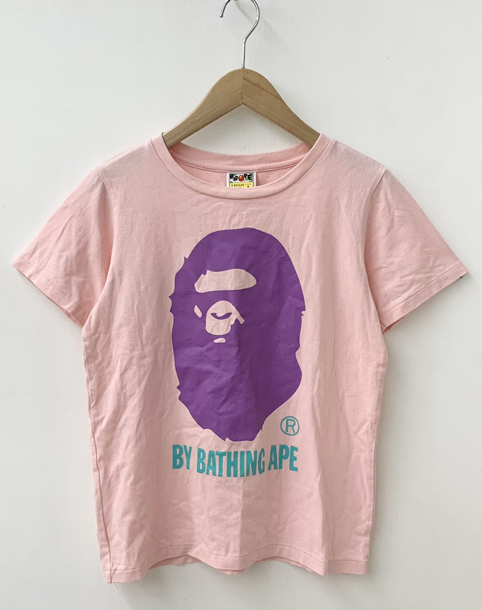A BATHING APE アベイシング エイプ ロンt ピンク - Tシャツ 