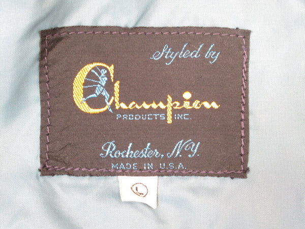 Champion チャンピオン 1960's ジャケット USA製 ランタグ LEHIGH  ブラウン サイズL メンズ (TP-743)