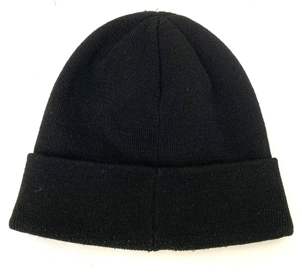 【中古】ネイバーフッド NEIGHBORHOOD ビーニー 211YGNH-HT01 帽子 メンズ帽子 ニット帽 ロゴ ブラック フリーサイズ 201goods-170
