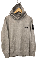 ノースフェイス THE NORTH FACE SQUARE LOGO HOODIE Men’s  スクエアロゴフーディ スウェットフーディ パーカー パーカ ロゴ グレー Lサイズ 101MT-1194