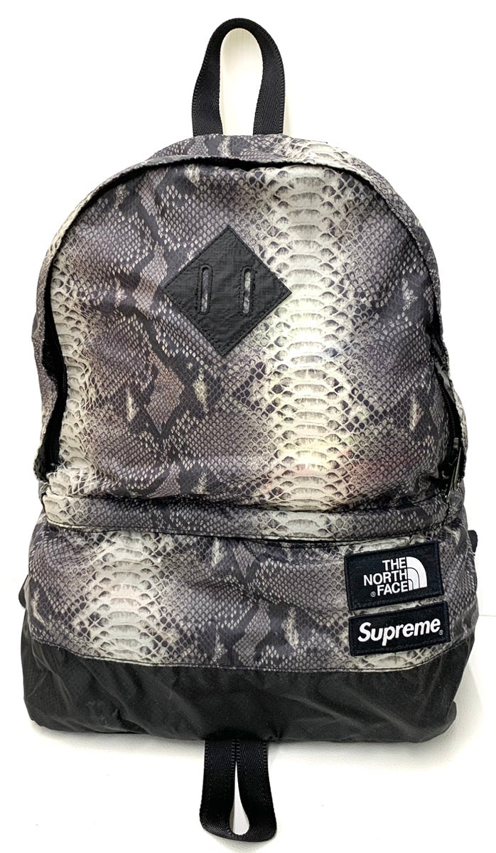 supreme✖︎THE NORTH FACE 18SS バックパック スネーク柄