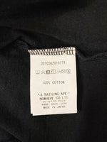 ア ベイシング エイプ A BATHING APE 27th Anniversary 27周年アニバーサリーTシャツ グラフィックプリント 半袖カットソー トップス メンズ 黒 日本製 Tシャツ プリント ブラック Ｌサイズ 101MT-1209