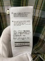 ダイワ DAIWA ダイワピア39 TECH REGULAR COLLAR SHIRTS L/S PLAIDS BE-85022W 長袖シャツ チェック グリーン Mサイズ 201MT-1052