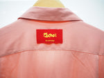 クリームソーダ CREAM SODA CS テープシャツ 半袖シャツ ロカビリー  PD19SH-03 半袖シャツ 刺繍 ピンク Mサイズ 101MT-546