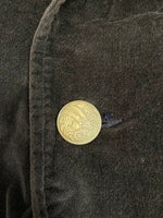 ニードルズ Needles ベロア ジャケット アウター ボタン ネイビー系 紺 Made in JAPAN 日本製 ジャケット 無地 ネイビー Mサイズ 101MT-1423