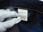 ア ベイシング エイプ A BATHING APE ポケット刺繍 ジーンズ デニム ボトムスインディゴ 日本製 デニム 刺繍 ネイビー 101MB-86