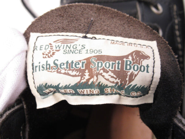 REDWING レッド ウイング  Irish Setter Sport Boot アイリッシュ セッター ワークブーツ ブラック メンズ (SH-297)