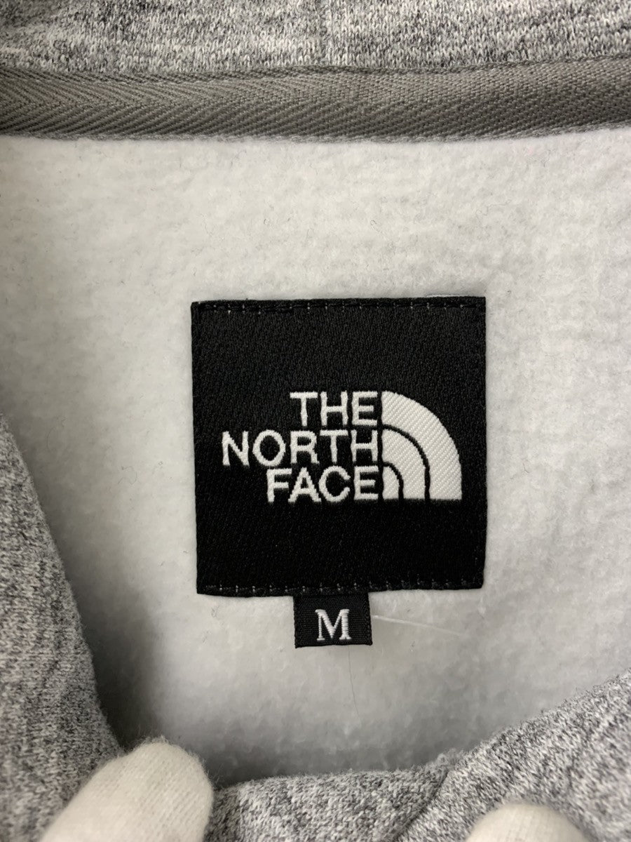 ノースフェイス THE NORTH FACE Square Logo Hoodie 起毛 フーディー プルオーバー パーカー ロゴ NT61835  パーカ 刺繍 グレー Mサイズ 201MT-768 古着通販のドンドンサガール