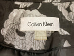 カルバンクライン Calvin Klein バラ柄 花 ジャケット ローズ JACKET ブラック系 黒 シルバー  ジャケット 総柄 ブラック 101MT-814