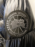 カナダグース CANADA GOOSE CROFTON BLACK LABEL CROFTON PUFFER クロフトン パッファー ダウン ジャケット アウター ブラックレーベル ロゴ  2252MB ジャケット 無地 ブラック Sサイズ 101MT-1097