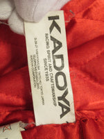 KADOYA カドヤ ダブル ライダース ジャケット レザー バイクウェア 革ジャン ブラック サイズLL メンズ (TP-632)