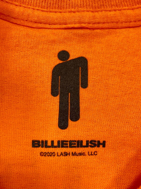 レディメイド READYMADE × BILLIE EILISH bury a friend T-SHIRT 半袖 オレンジ系 RE-BI-OR-00-00-01 RM-H01-0000-084 Tシャツ プリント オレンジ Lサイズ 101MT-1601
