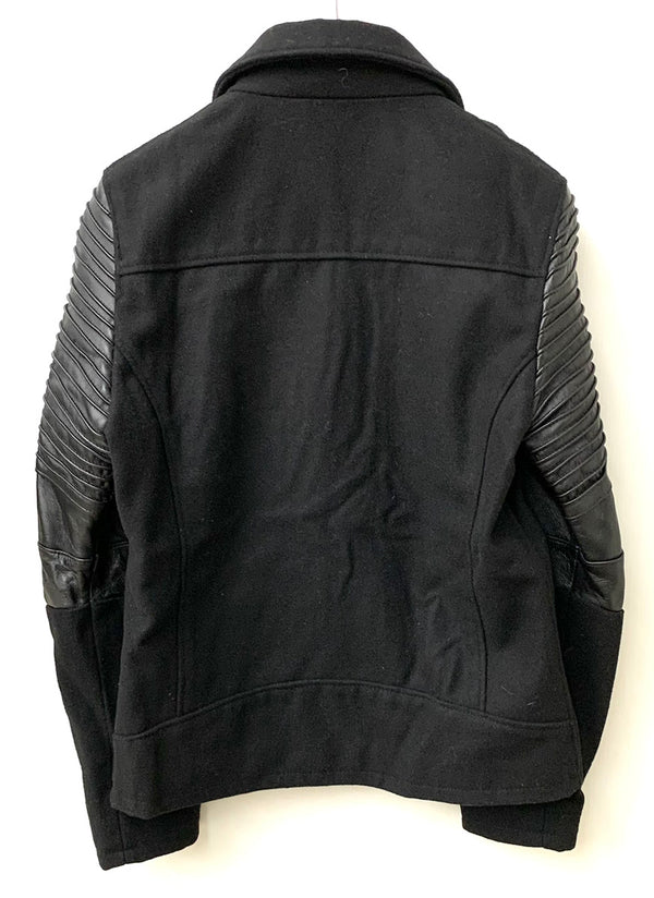 グラム glamb アーム切り替え ライダースジャケット GB17SP/JKT05 ジャケット ロゴ ブラック 2サイズ 201MT-1908
